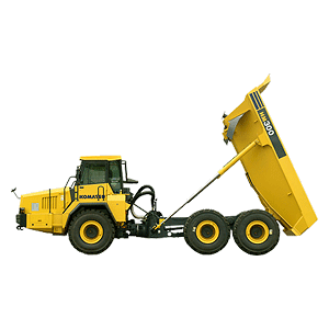 Самосвал с шарнирно-сочлененной рамой Komatsu HM300-1