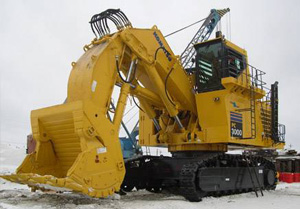 Экскаватор Komatsu PC3000-6 прямая лопата