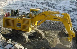 Экскаватор Komatsu PC3000-6 обратная лопата