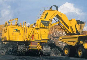 Экскаватор Komatsu PC8000-6 прямая лопата